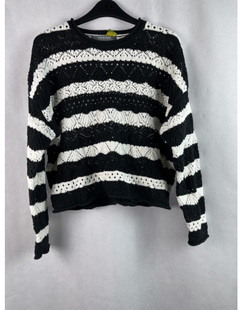 Ażurowy Sweter M0334