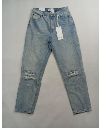 SPODNIE JEANS Z DZIURAMI DT832