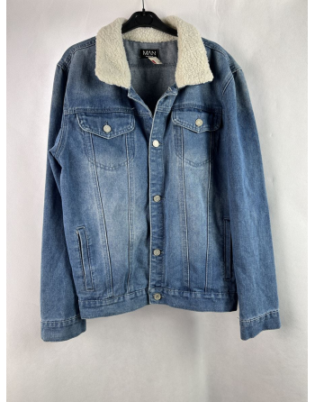 Jeansowa Kurtka Męska M1407