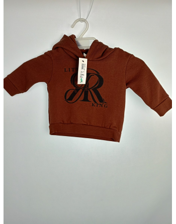 BRĄZOWA BLUZA LITTLE KING...