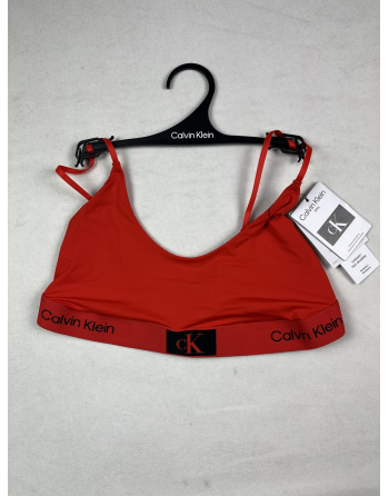 Czerwony Biustonosz Top M1629