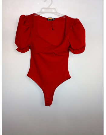 BODY DAMSKIE CZERWONE B2535