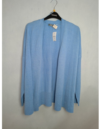 BŁĘTKITNY SWETER B2595