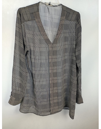 KOSZULA DAMSKA W KRATĘ B2607