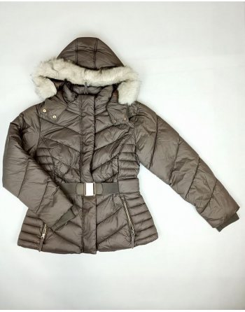 KURTKA Z PASKIEM SL5885