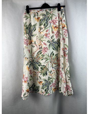 Spódnica Z Dodatkiem Lnu M1928