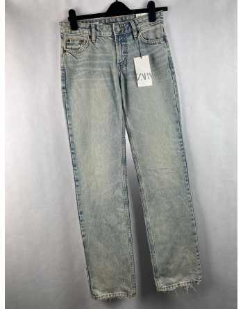 Jeansy Damskie Straight Fit...