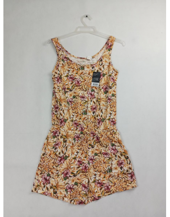 KOMBINEZON W KWIATKI V1016