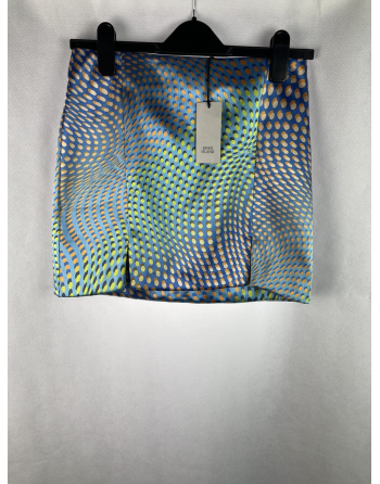 Krótka Satynowa Spódnica M1963