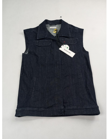 BEZRĘKAWNIK JEANSOWY DT1270