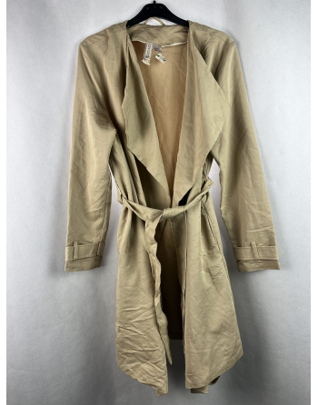 Cienki Płaszcz Damski M2004