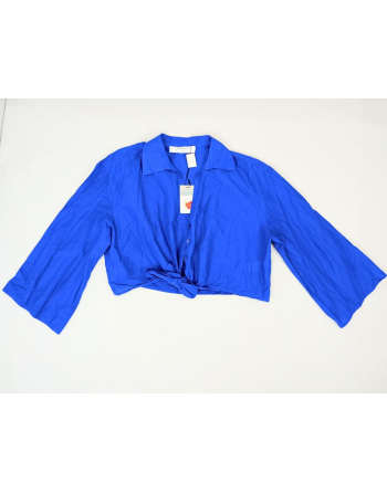 BLUZKA Z WIĄZANIEM K7216