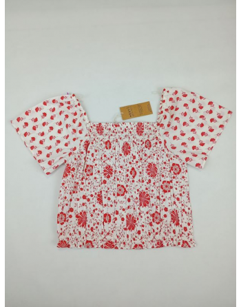 BLUZKA W KWIATKI A359