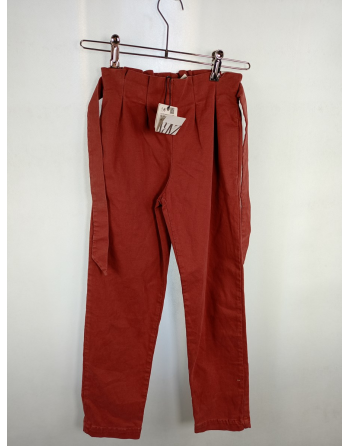 SPODNIE Z PASKIEM B4493