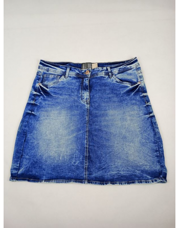 SPÓDNICA MINI JEANSOWA...