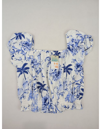 BLUZECZKA W KWIATY A407