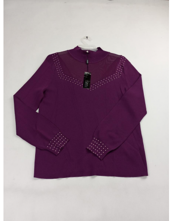 SWETER Z CEKINAMI V2113