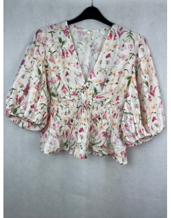 Bluzka W Kwiaty M3174