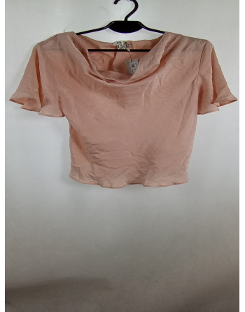 BLUZKA Z FALBANKĄ B4672