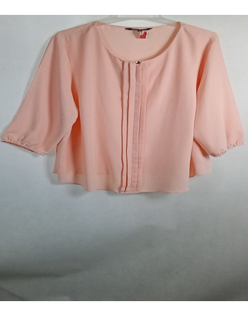 BLUZKA Z PLISĄ B4675