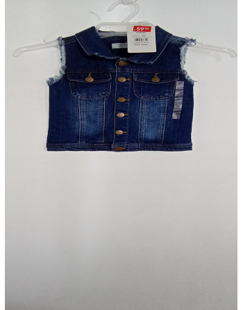 KAMIZELKA JEANSOWA B4678