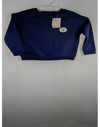 GRANATOWA BLUZA B4795