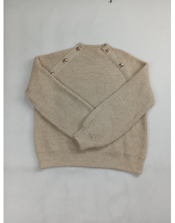 SWETER OZDOBNE GUZIKI C42