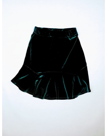 SPÓDNICA WELUROWA A860