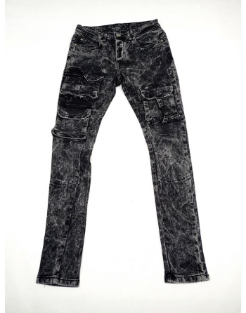 JEANSY Z KIESZENIAMI A952