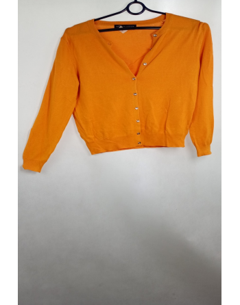 POMARAŃCZOWY SWETER B4825