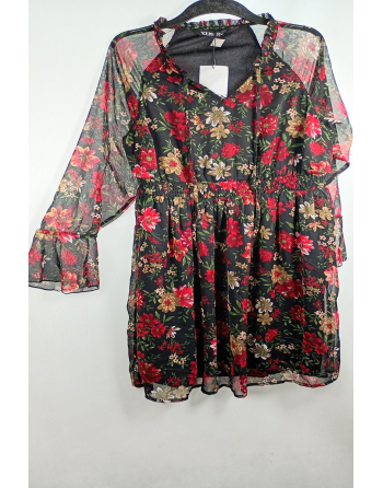 SUKIENKA W KWIATOWY WZÓR B4835