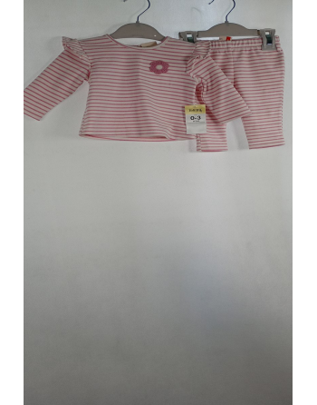 KOMPLET NIEMOWLĘCY W PASKI...