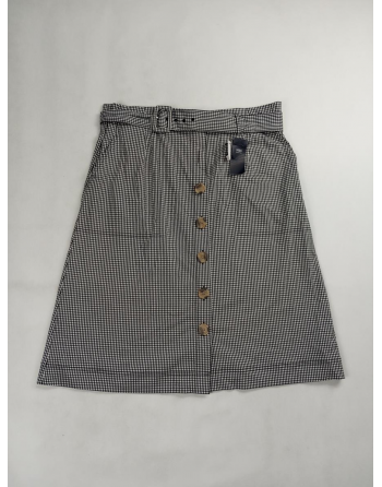 SPODNICA W KRATKE NA GUZIKI...