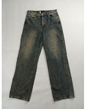 SPODNIE SZEROKA NOGAWKA C183