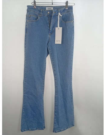 SPODNIE TYPU DZWONY B4867