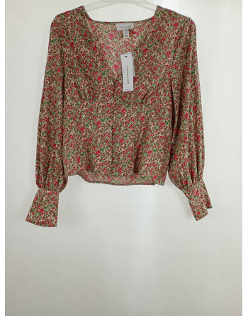 BLUZKA W KAWIATY B4879