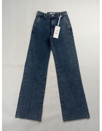 SPODNIE JEANS FLARE C448