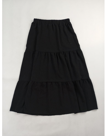 DŁUGA CZARNA SPÓDNICA C417