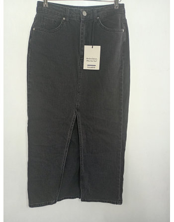 DŁUGA JEANSOWA SPÓDNICA B4916