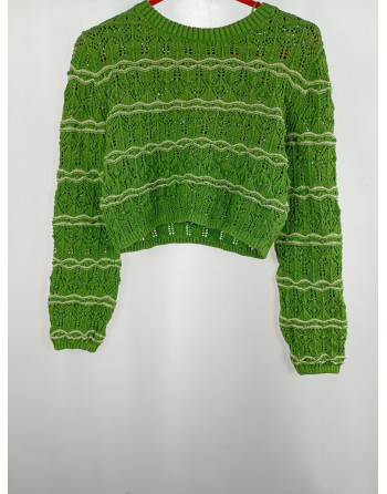 AŻUROWY SWETER B5042
