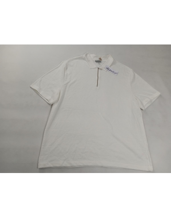 BIAŁA KOSZULKA POLO C2155