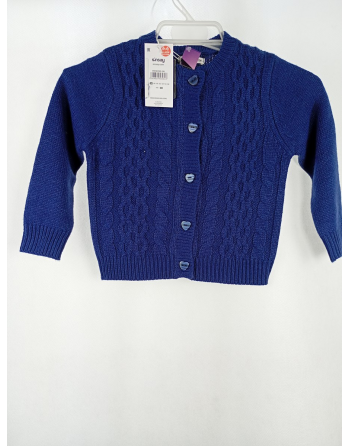 SWETER Z GUZIKAMI W...