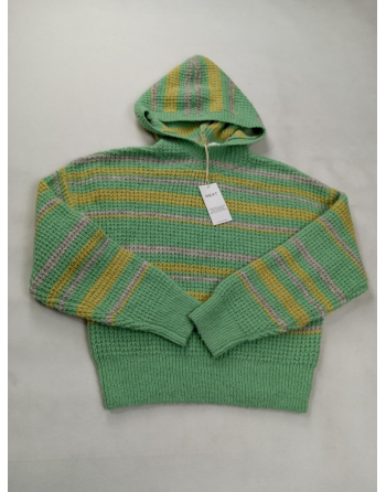 SWETER Z KAPTUREM C3663