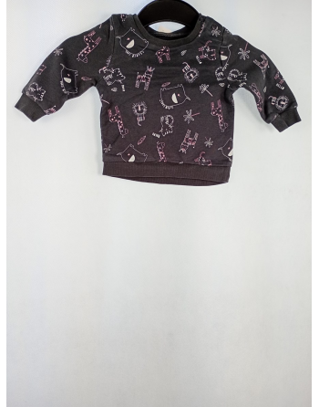 BLUZA W ZWIERZĄTKA B5784