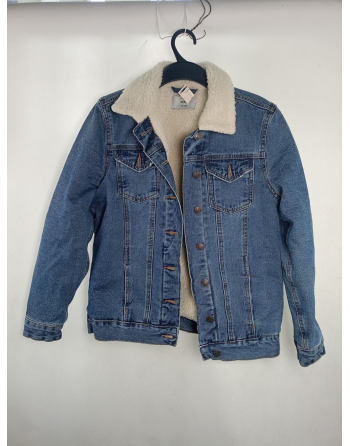 KURTKA JEANS OCIEPLANA B5881