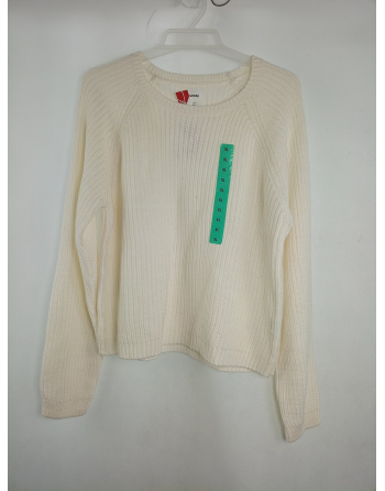 KREMOWY SWETER B5885