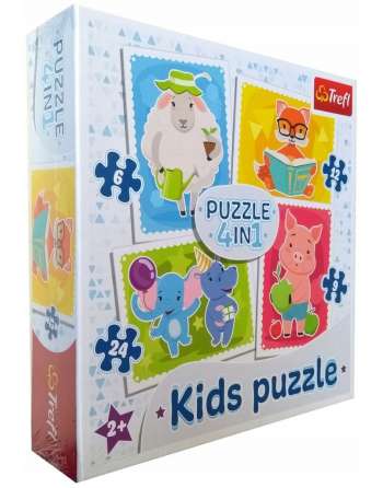 Puzzle Kids 4w1 91602